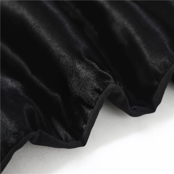 3-Piece Reversible King Size Silk Comforter Set/Bedding Set,Soft Satin Comforter - Picture 4 of 7